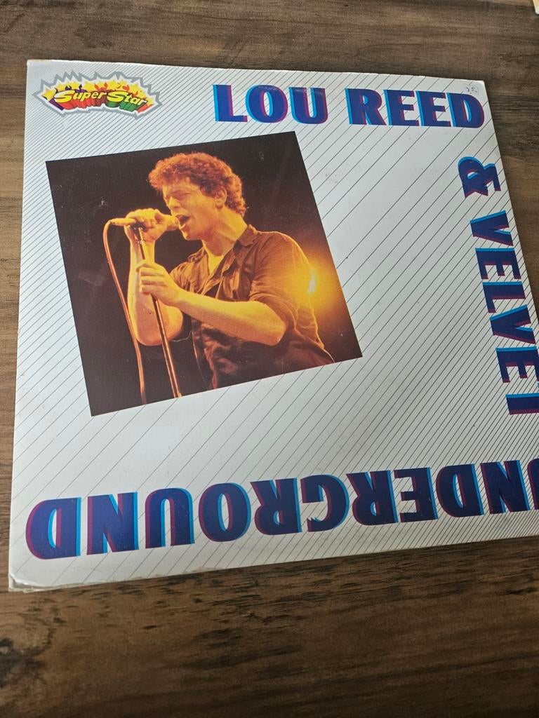 Lou Reed & The Velvet Underground - Super Star LP, Cd's en Dvd's, Vinyl | Rock, Ophalen of Verzenden, Gebruikt, 12 inch