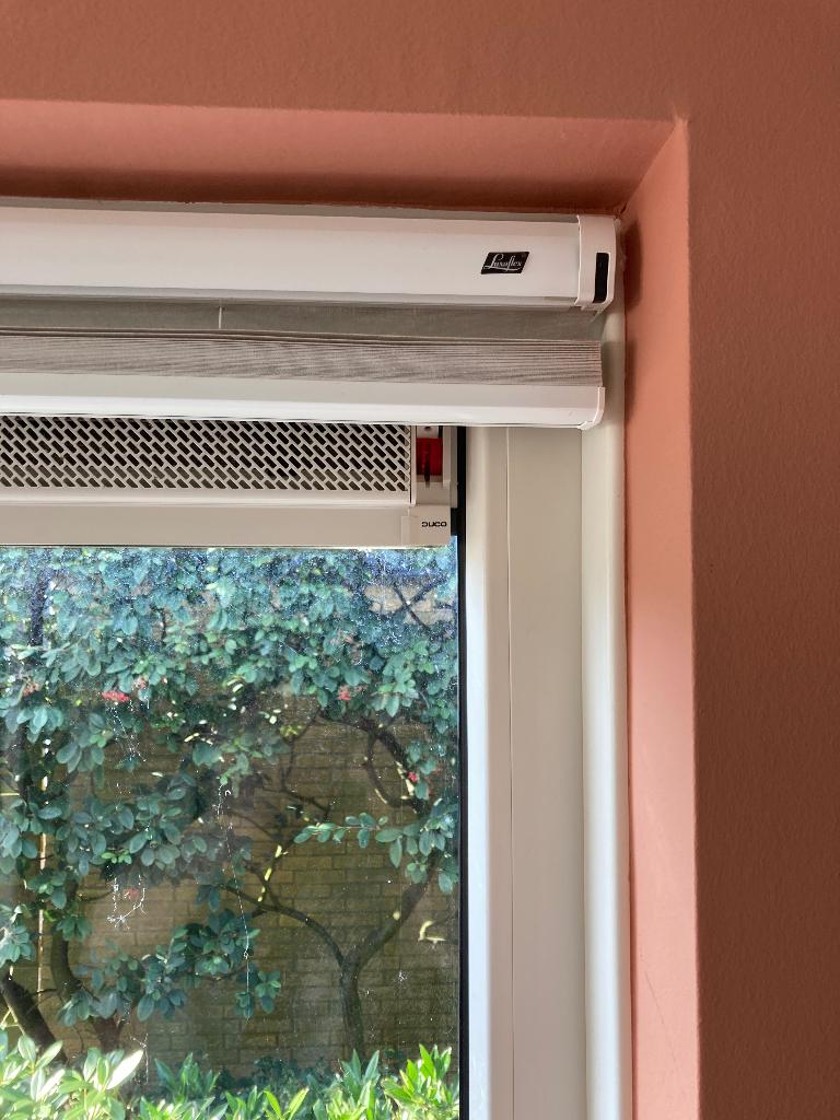 Hunter Douglas Luxaflex Plisse shade 32mm 205x144 cm, Ophalen of Verzenden, Zo goed als nieuw, Wit, 100 tot 150 cm