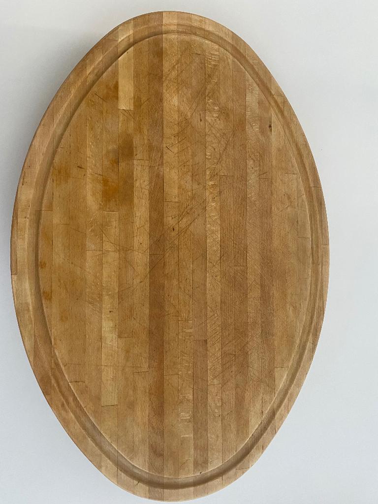 Hakblok snijplank met hoekbevestiging, Ophalen of Verzenden, Gebruikt