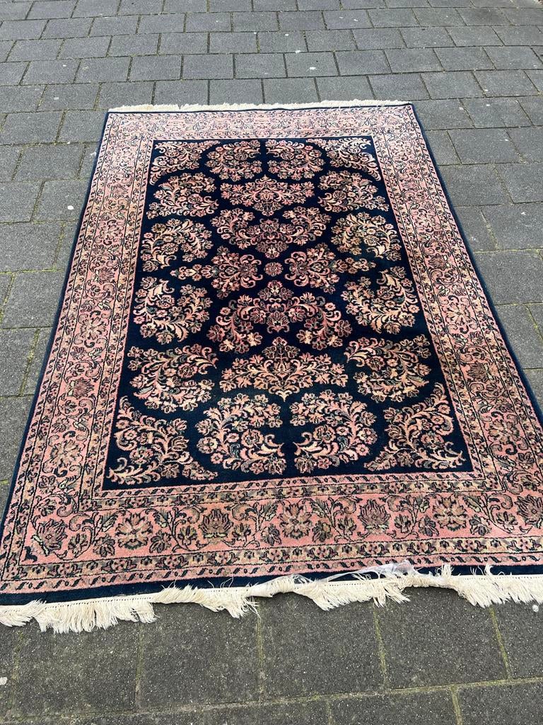 Vintage Perzisch Tapijr Handgeknoopt 165x242 cm, Ophalen of Verzenden