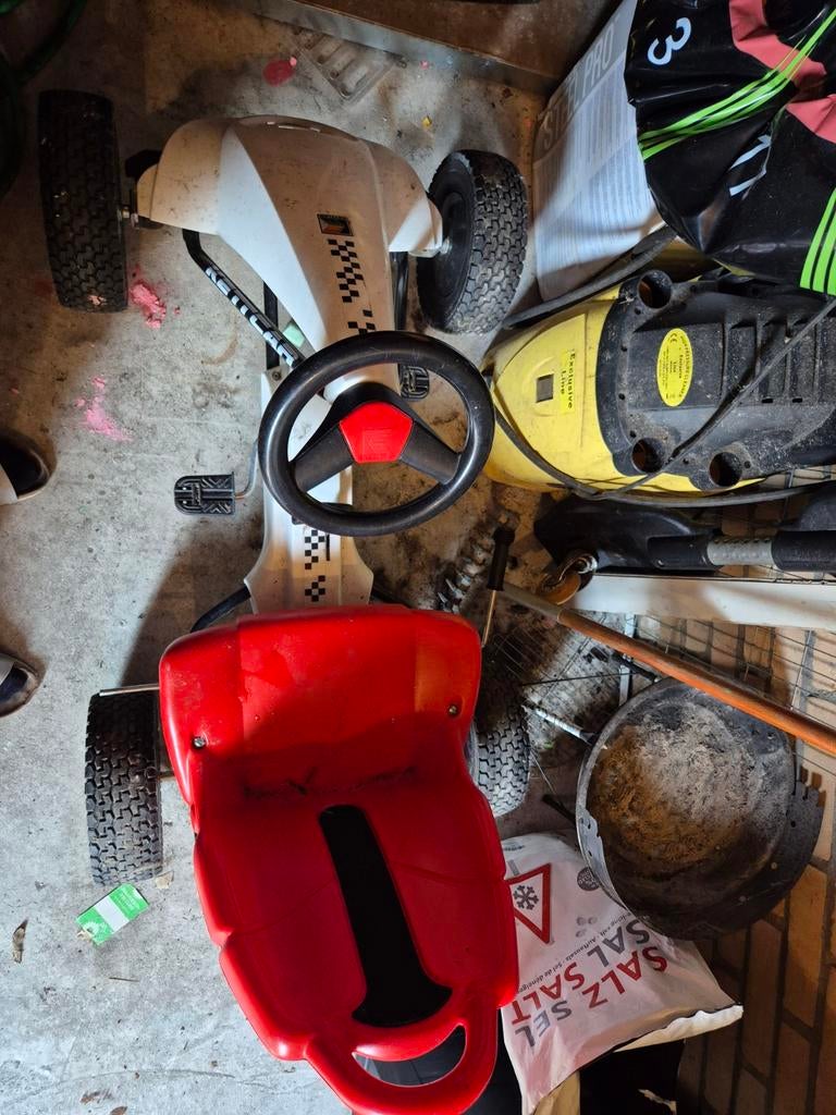 Skelter met rode zitting, Ophalen of Verzenden, Gebruikt, Overige merken