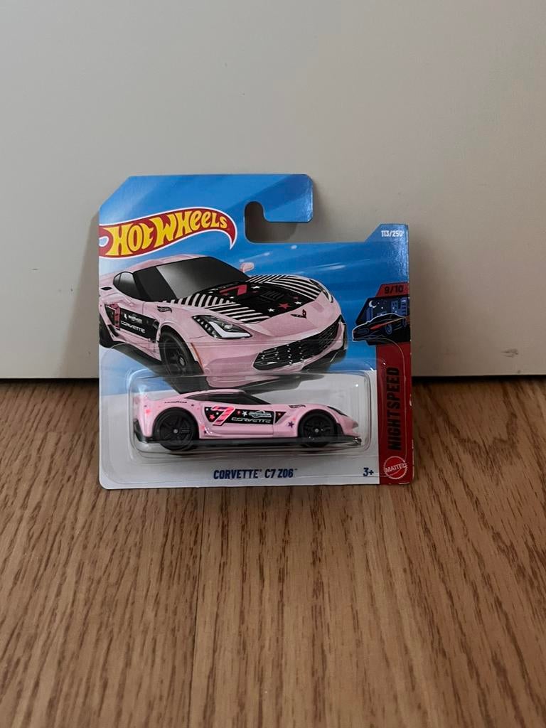 Hotwheels corvette c7 z06, Verzenden, Nieuw, Auto