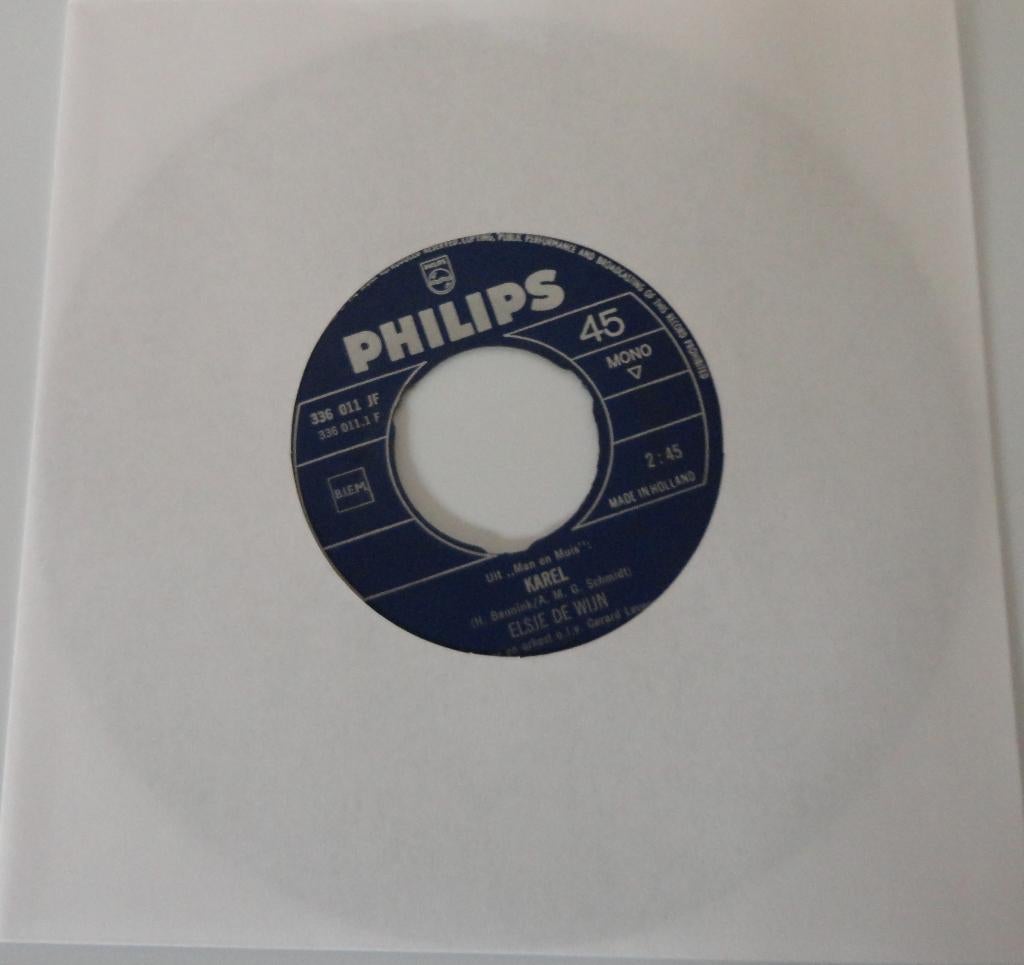 Elsje de Wijn > Karel, Gebruikt, 7 inch, Single, Ophalen of Verzenden