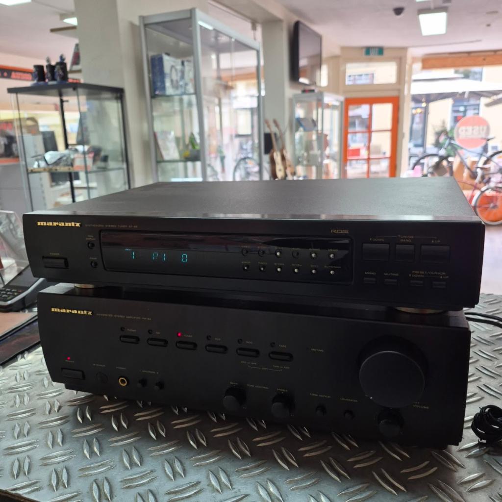 Marantz PM 53 Stereo Versterker + Marantz ST 53 Stereo Tuner, Marantz, Zo goed als nieuw, Support@marantz.com, Marantz America, Inc.
5541 Fermi Court
Carlsbad, CA 92008
USA