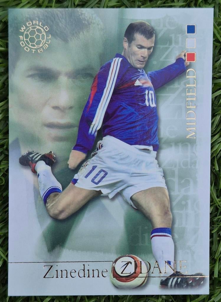 Futera, Zinedine Zidane - Frankrijk, 2004, Verzamelen, Sportartikelen en Voetbal, Ophalen of Verzenden, Zo goed als nieuw, Buitenlandse clubs