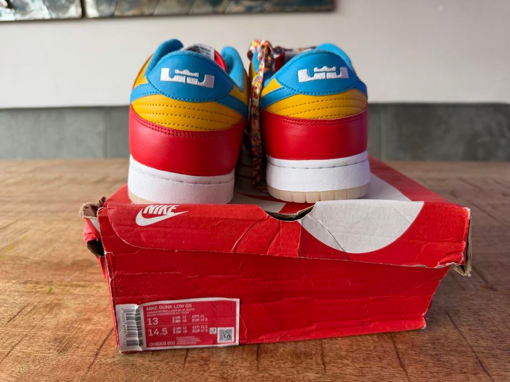 Nike Dunk Low Fruity Pebbles - Maat 47.5, Kleding | Heren, Schoenen, Overige kleuren, Nieuw, Ophalen of Verzenden, Sneakers of Gympen