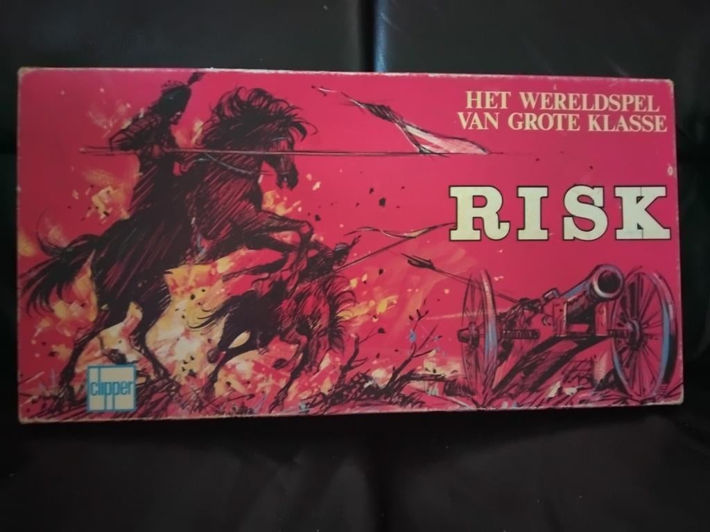 Risk clipper oude rode risk, Ophalen of Verzenden, Zo goed als nieuw