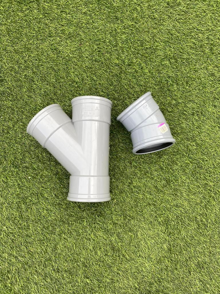 Pvc 110mm, Bochten, Pvc, Ophalen of Verzenden, Zo goed als nieuw