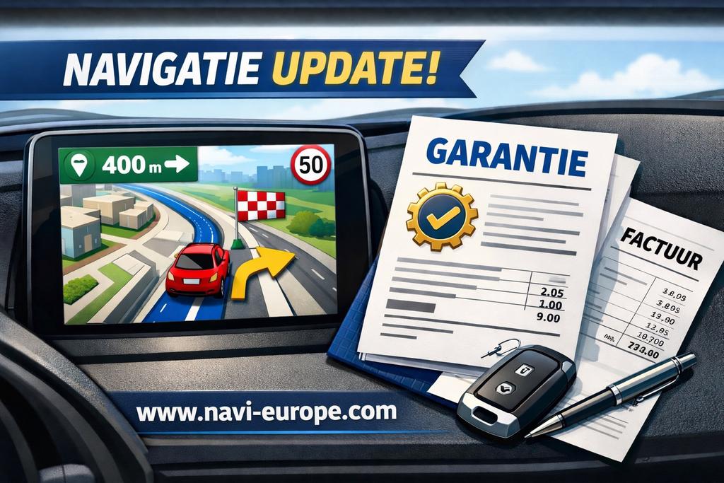 AUTO NAVIGATIE UPDATE EUROPA - (MICRO) SD KAARTEN & USB’S, Verzenden, Nieuw