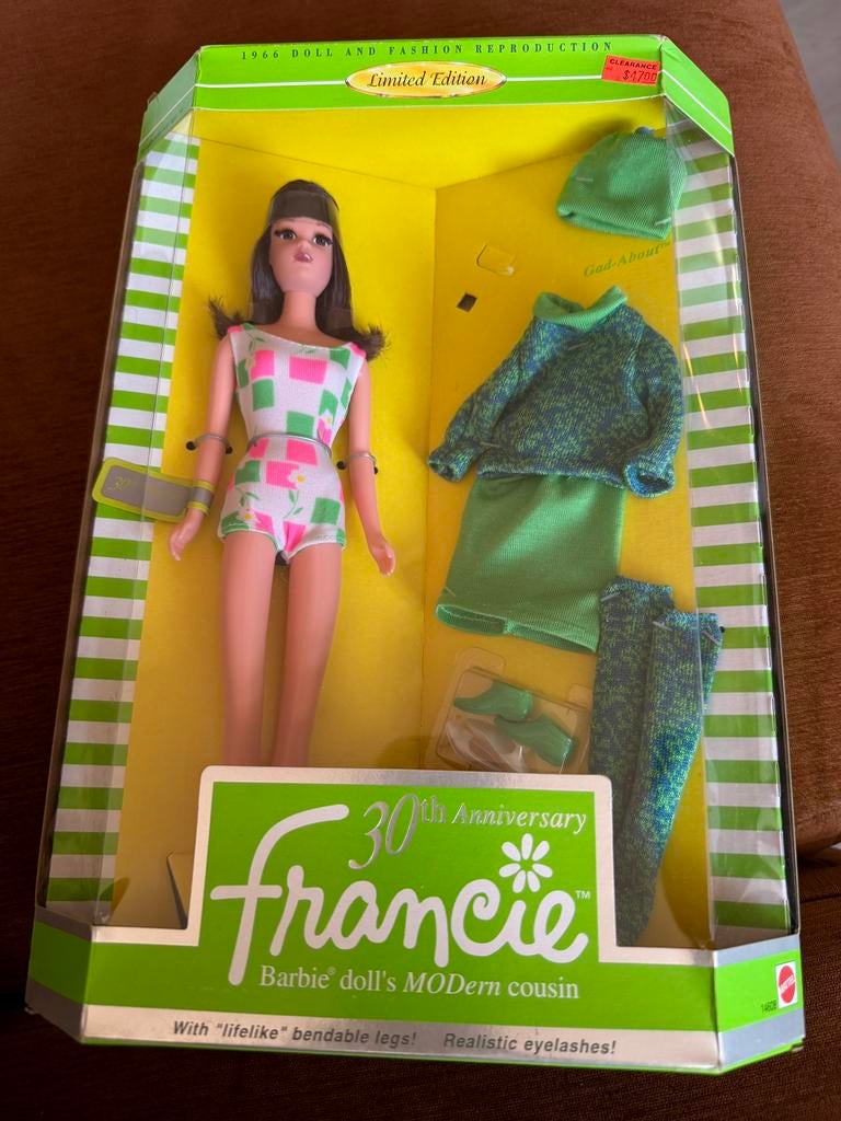 30th Anniversary Francie NRFB, Verzamelen, Ophalen of Verzenden, Nieuw, Pop