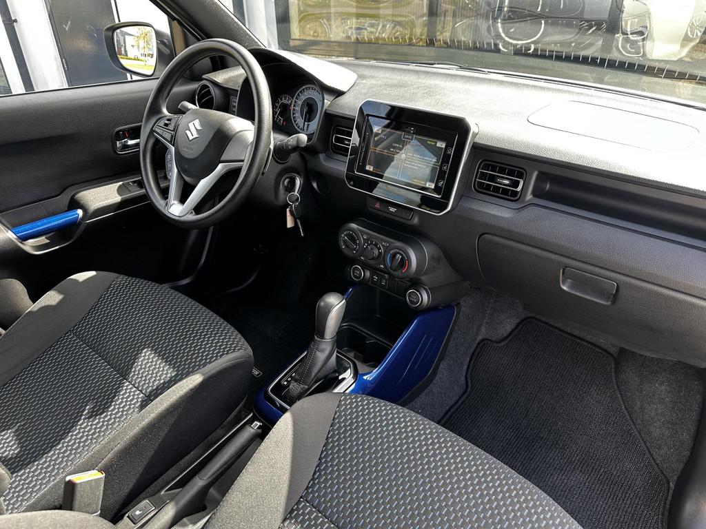 Suzuki Ignis 1.2 Smart Hybrid Select Automaat | Navi | Camer, Auto's, Suzuki, 83 pk, Stof, Gebruikt, Euro 6