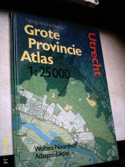 Grote Provincie Atlas Utrecht., Overige atlassen, Ophalen of Verzenden, Zo goed als nieuw, 1800 tot 2000