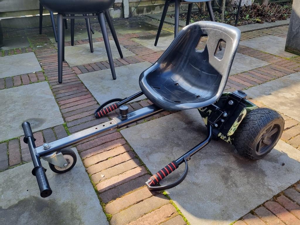 Hooverboard met off road banden met zitje, Kinderen en Baby's, Ophalen, Zo goed als nieuw