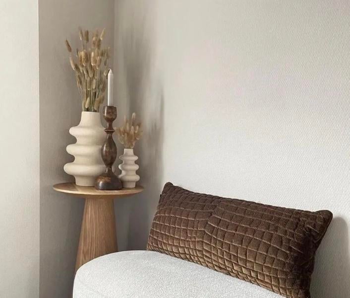 Bijzettafel Cone Kwantum, Huis en Inrichting, Tafels | Bijzettafels, Ophalen, Minder dan 45 cm, Minder dan 55 cm, Rond