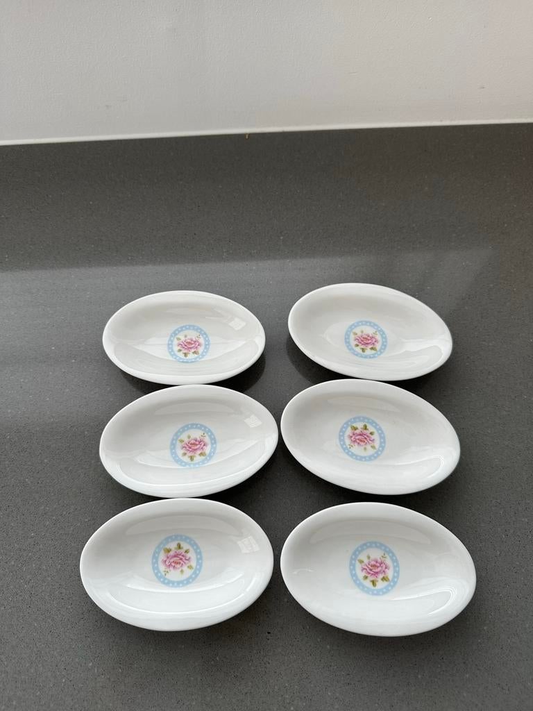 6 mini schaaltjes, Ophalen of Verzenden, Zo goed als nieuw, Overige stijlen, Schaal of Schalen