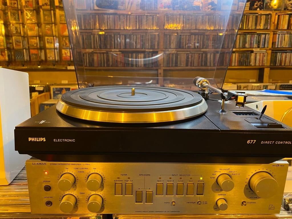 Philips 677 Platenspeler, Philips, -, -, Ophalen of Verzenden