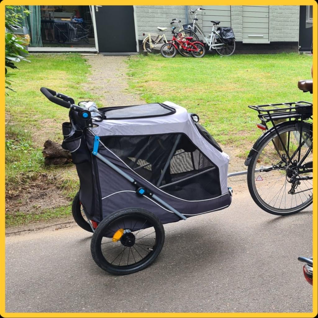 hondenfietskar Trixie maat L, Trixie, Opvouwbaar, 20 tot 40 kg, Ophalen of Verzenden