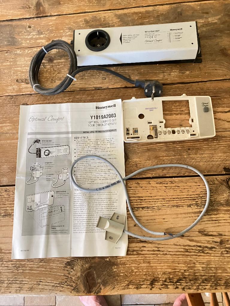 Honeywell Chronotherm optimal comfort set, Ophalen of Verzenden, Gebruikt