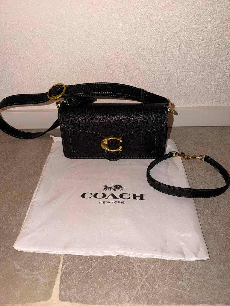 Coach Tabby Tas Zwart, Ophalen of Verzenden, Nieuw, Zwart, Schoudertasje
