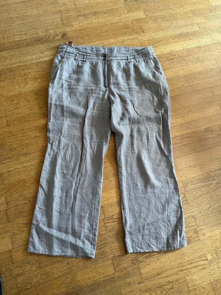 linnen broek maat 48, Maat 46/48 (XL) of groter, Ophalen of Verzenden, Witteveen, Lang