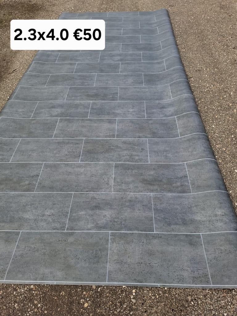 Nieuw vinyl vloer 2.3x4.0 meter, Ophalen