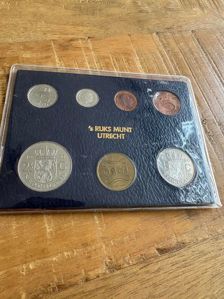 Gulden set 1980, Ophalen of Verzenden, Overige landen, Overige waardes