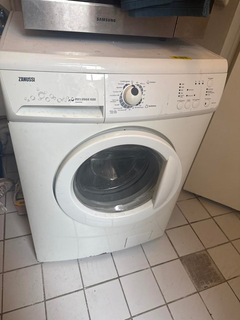 Zanussi Wasmachine Voorlader - Gebruikt, Ophalen, Gebruikt, Voorlader, 85 tot 90 cm