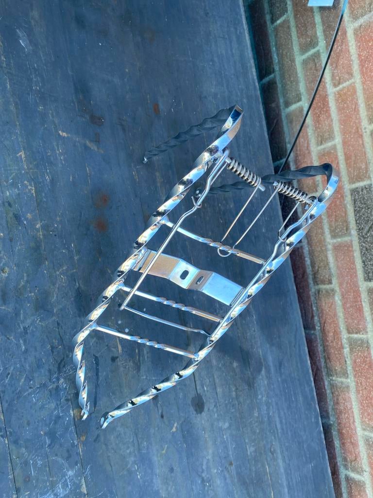 Chromen bagagedrager puch maxi-N, Fietsen en Brommers, Fietsaccessoires | Bagagedragers, Gebruikt, Ophalen of Verzenden