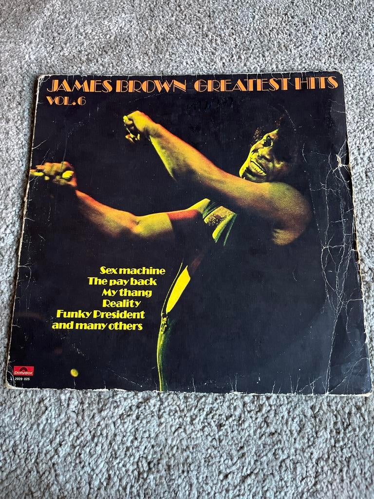 James Brown Greatest Hits Vol. 6 LP Vinyl, Gebruikt, Ophalen of Verzenden, 1970 - 1979, Complilatie