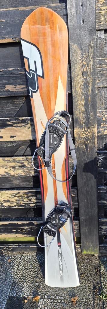 F2 Silberpfeil 162 snowboard voor carving, Ophalen of Verzenden, Gebruikt, Board