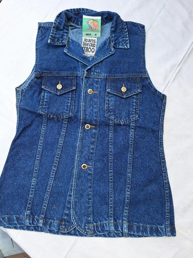 spijker vestjes, Ophalen of Verzenden, Nieuw, Maat 38/40 (M), Blauw