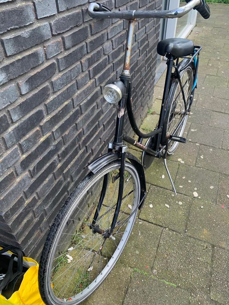 Omafiets met terugtraprem, Fietsen en Brommers, 53 tot 56 cm, Ophalen, Gebruikt