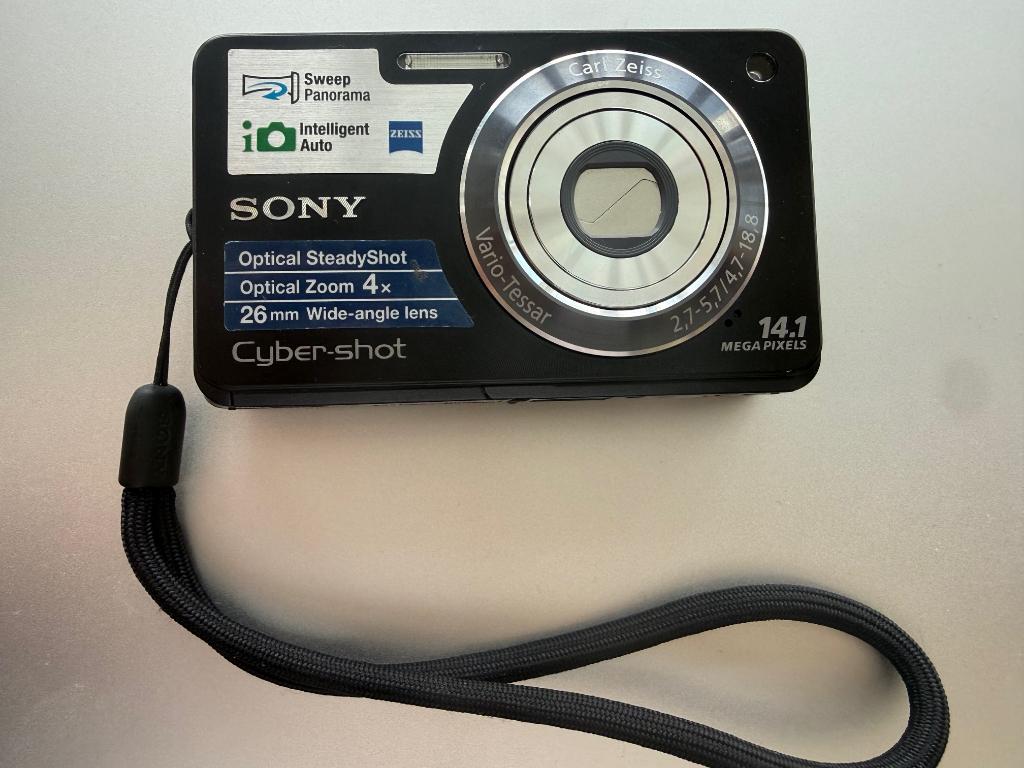 Sony Cyber-shot DSC-W360 14.1MP Camera zwart topstaat, Audio, Tv en Foto, Fotocamera's Digitaal, 14 Megapixel, Compact, Ophalen of Verzenden