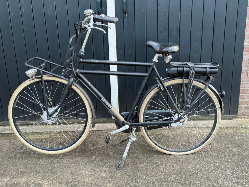 Batavus CNCTD elektrische heren fiets. In goede staat., Fietsen en Brommers, Fietsen | Heren | Herenfietsen, Ophalen, Gebruikt