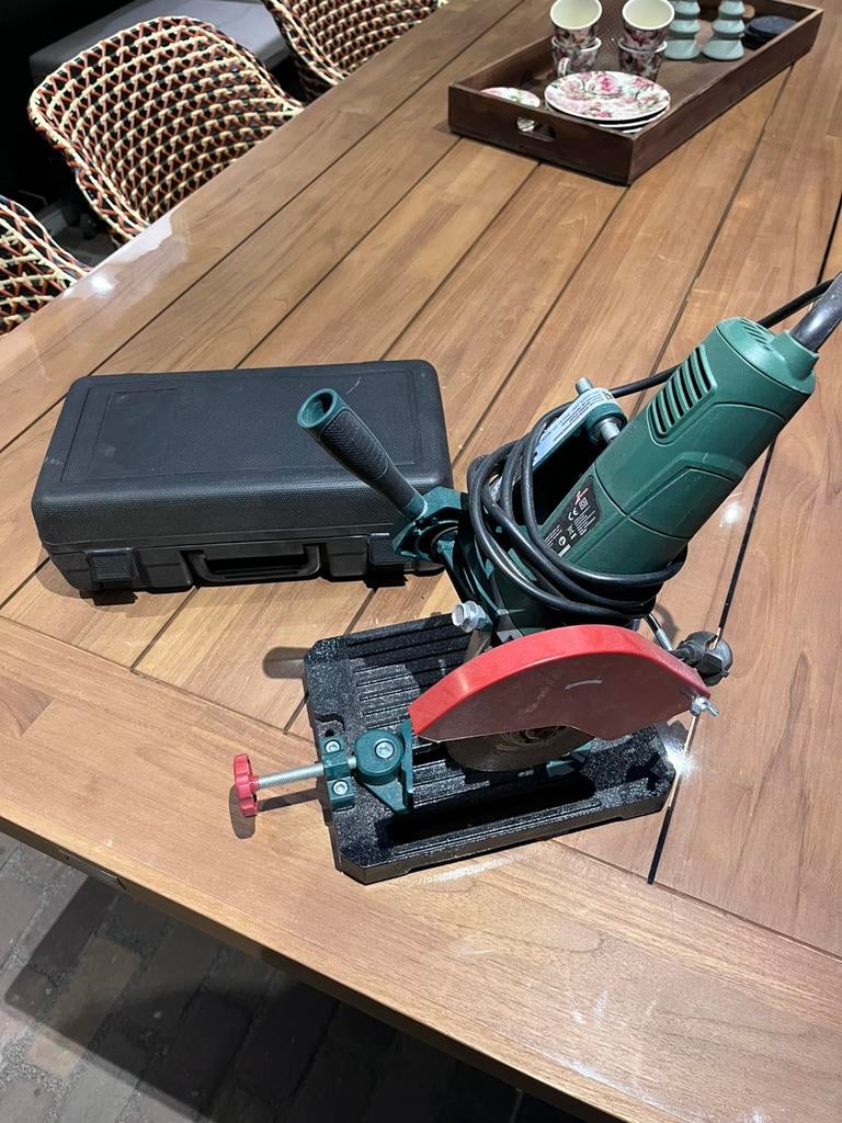 Haakse slijper met Parkside standaard, Ophalen of Verzenden, Zo goed als nieuw