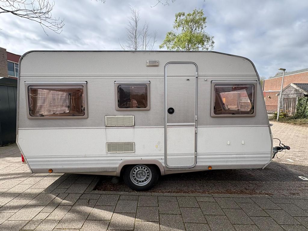 Dethleffs rd3 caravan te koop, Caravans en Kamperen, Caravans, 70 kg, Treinzit, 750 - 1000 kg, Particulier