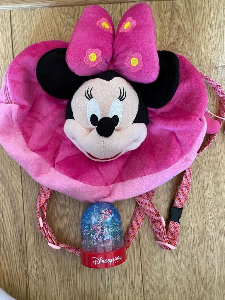 Minnie Mouse tas en schudbol, Kinderen en Baby's, Kindermode-accessoires, Ophalen of Verzenden, Zo goed als nieuw, Disney
