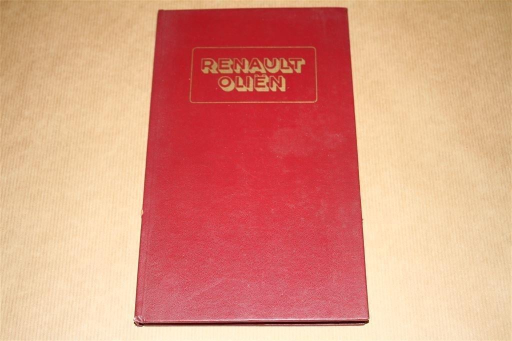 Oude stratenatlas - Renault Oliën - Circa 1960 !!, Gelezen, Ophalen of Verzenden, Landkaart, 1800 tot 2000