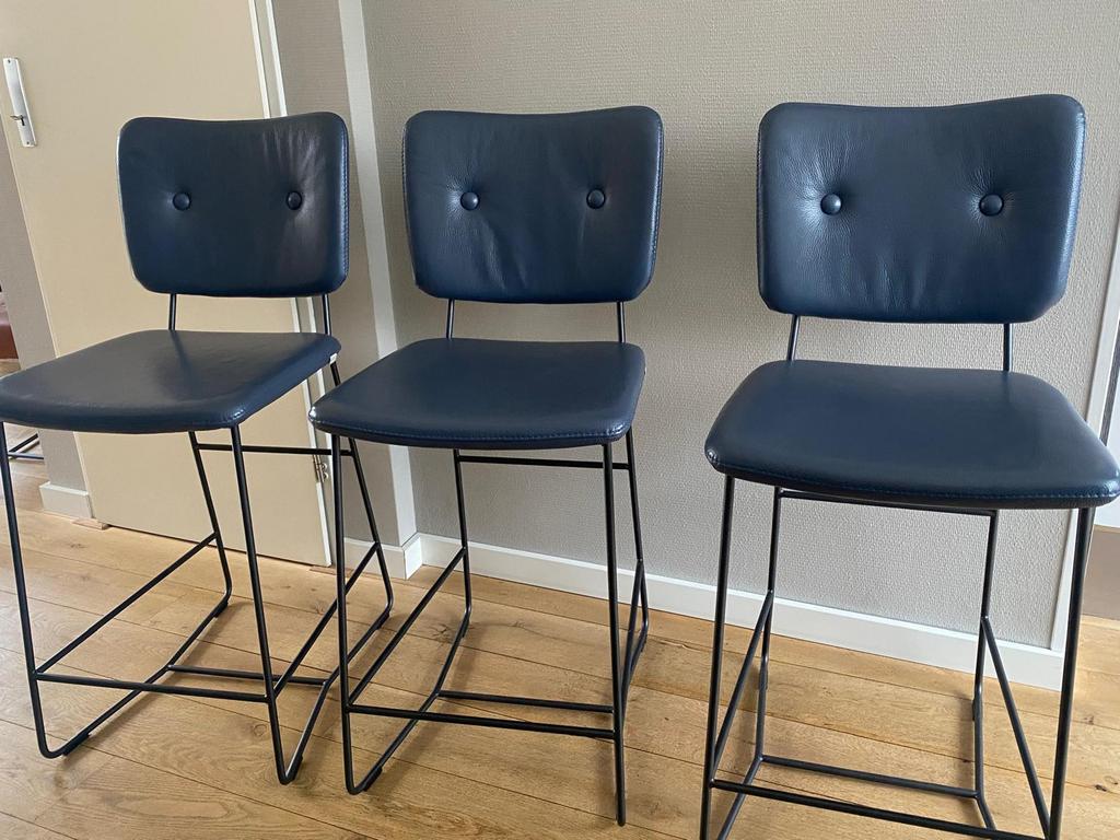 Bert plantagie Kiko barkrukken 3 stuks, Ophalen, Zo goed als nieuw, 60 tot 90 cm