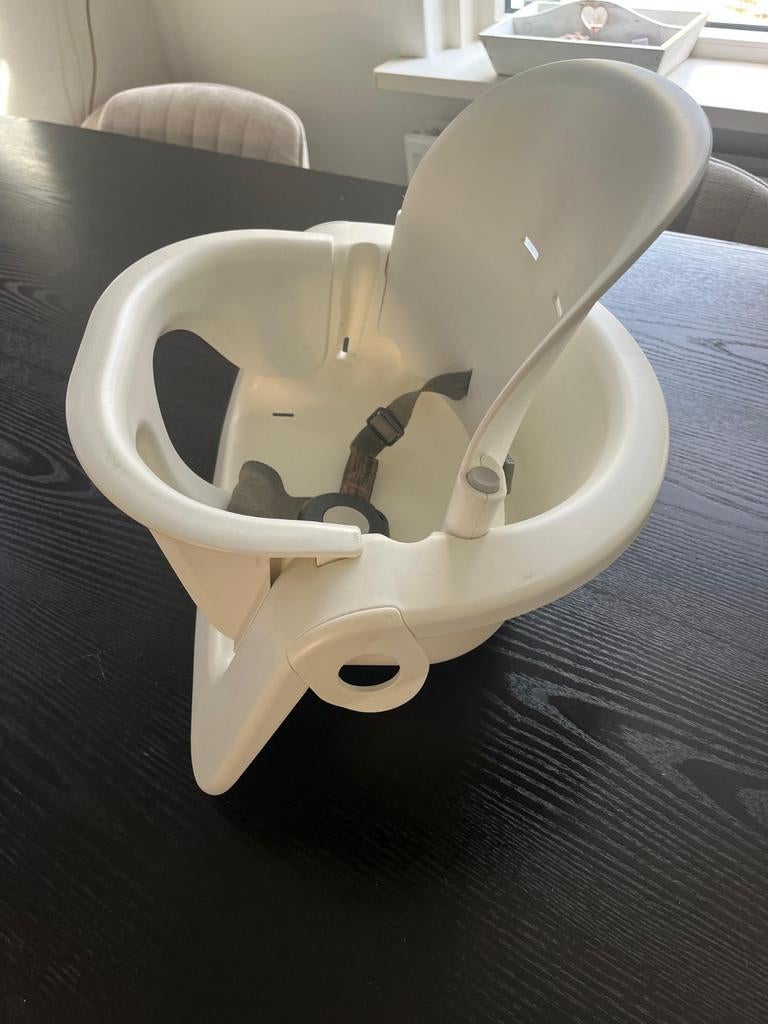 Stokke Steps baby Set - Wit, Kinderen en Baby's, Kinderstoelen, Ophalen of Verzenden, Zo goed als nieuw, Overige typen, Gordel(s)