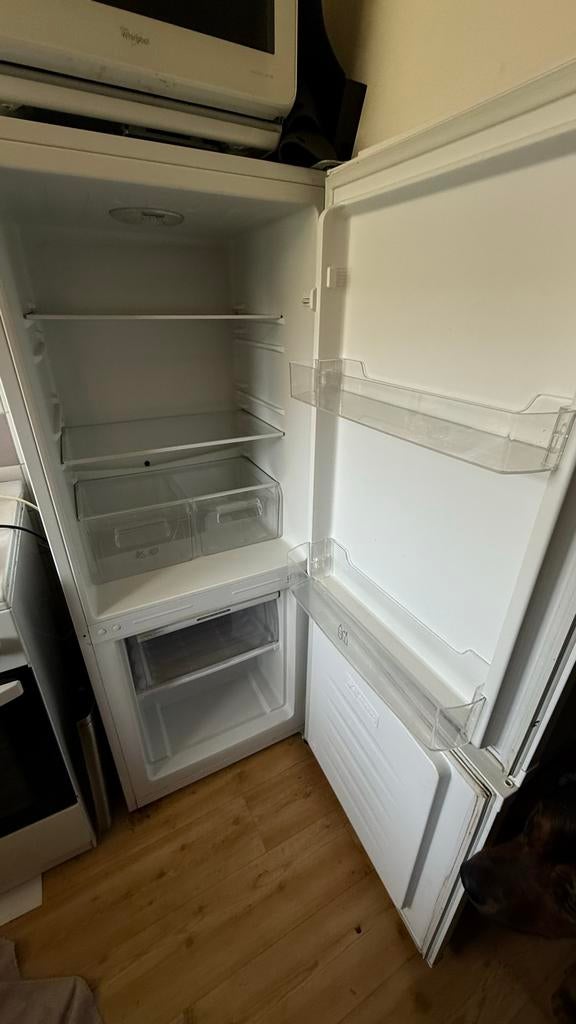 Zanussi Koel/Vries Combinatie - 153cm Hoog, 59cm Diep, Ophalen, Gebruikt, 200 liter of meer, 140 tot 160 cm