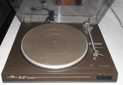 Dual draaitafel CS 515 Champagne/Gold..mooi, Audio, Tv en Foto, Platenspelers, Ophalen of Verzenden, Refurbished, Platenspeler