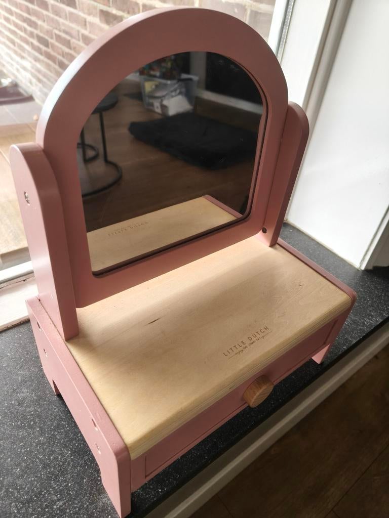 Little Dutch make up tafeltje, Antiek en Kunst, Ophalen of Verzenden, Minder dan 50 cm