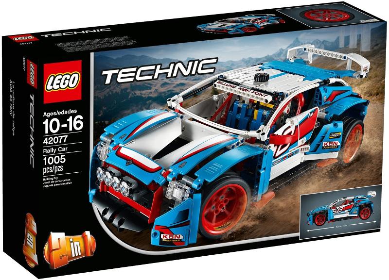 Lego Technic set 42077 Rally Car, Lego, Nieuw, Ophalen of Verzenden, Technic
