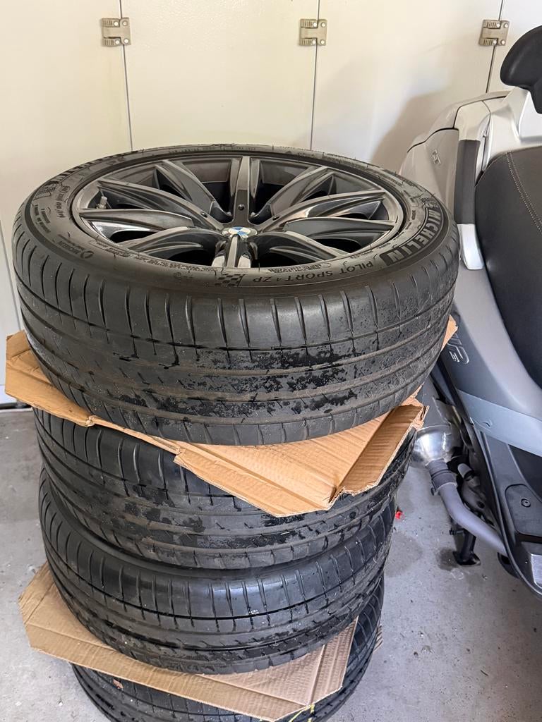 BMW 5 Serie G30/G31 18 inch velgen met Michelin Runflat, 18 inch, Banden en Velgen, Ophalen of Verzenden, Personenwagen