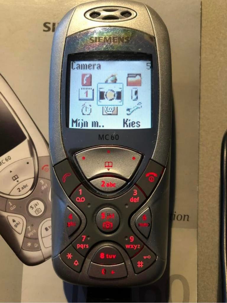 Siemens MC60 mobiele telefoon, Telecommunicatie, Mobiele telefoons | Siemens, Gebruikt, Overige modellen, Ophalen of Verzenden