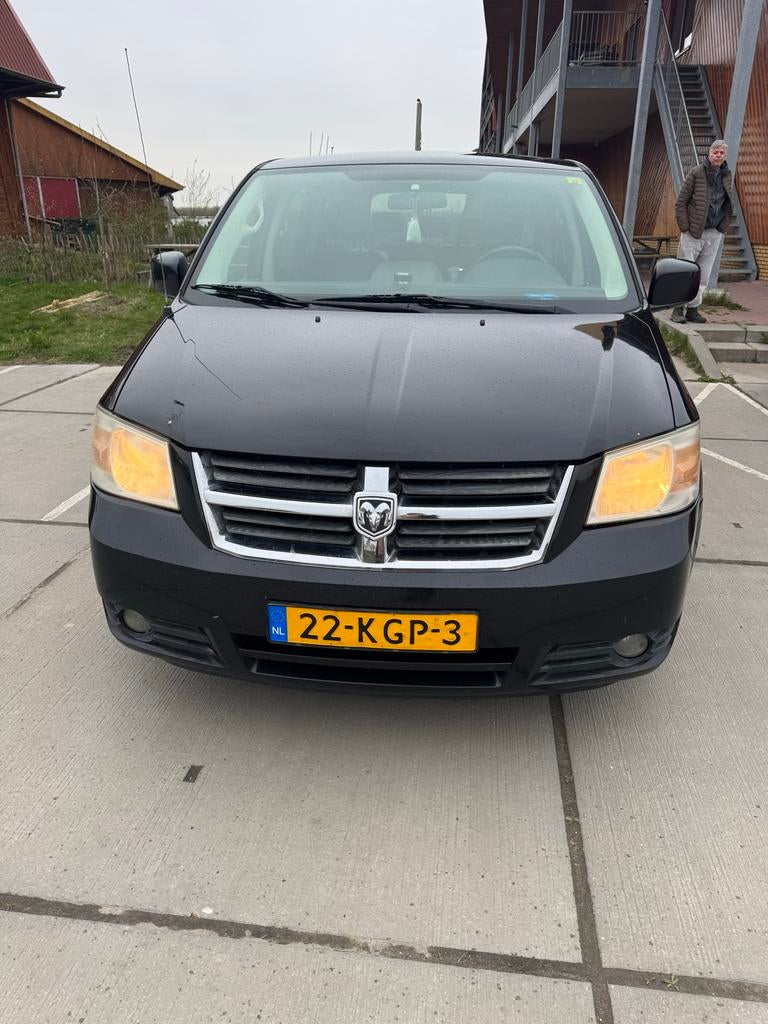 Dodge (Grand) Caravan Caravan 2008 Zwart, Auto's, 3778 cc, (Grand) Caravan, 700 kg, 7 stoelen