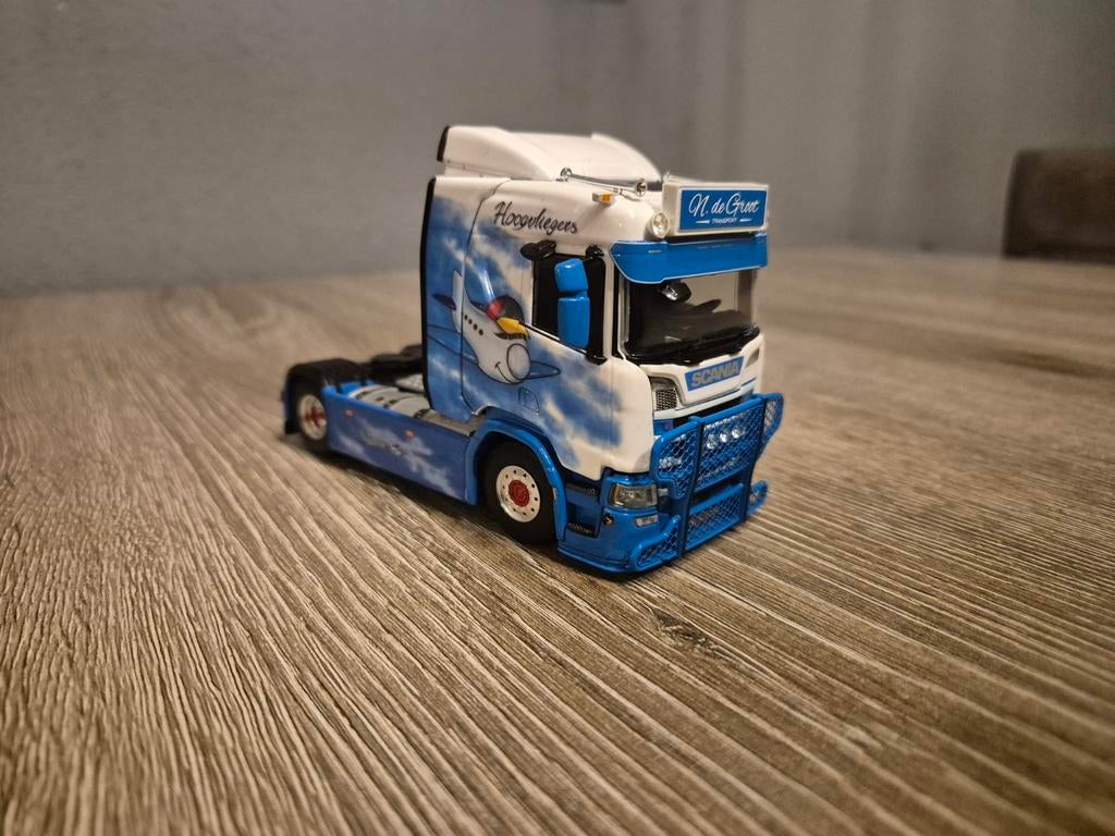 Scania Wsi Van de Stichting Hoogvliegers N. de Groot, Ophalen of Verzenden, Zo goed als nieuw, Bus of Vrachtwagen, Wsi