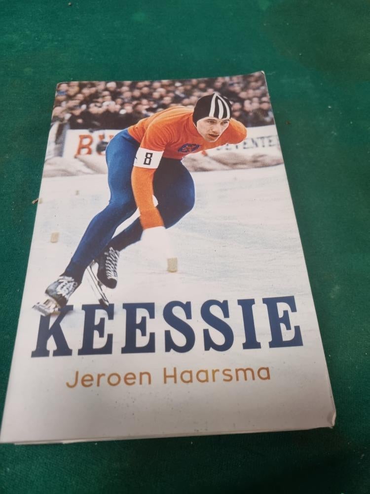 boek keessie verkerk schaatser, Ophalen of Verzenden
