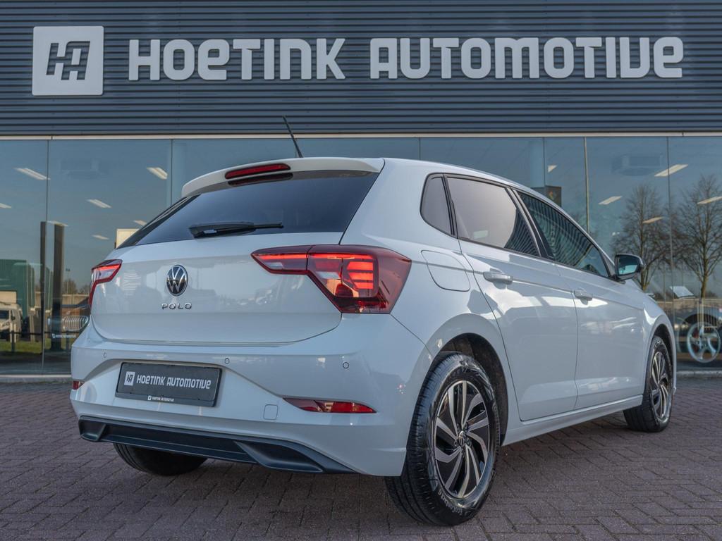 Volkswagen Polo 1.0 TSI Life Edition | Camera | ACC | Apple, Voorwielaandrijving, Stof, Wit, Origineel Nederlands